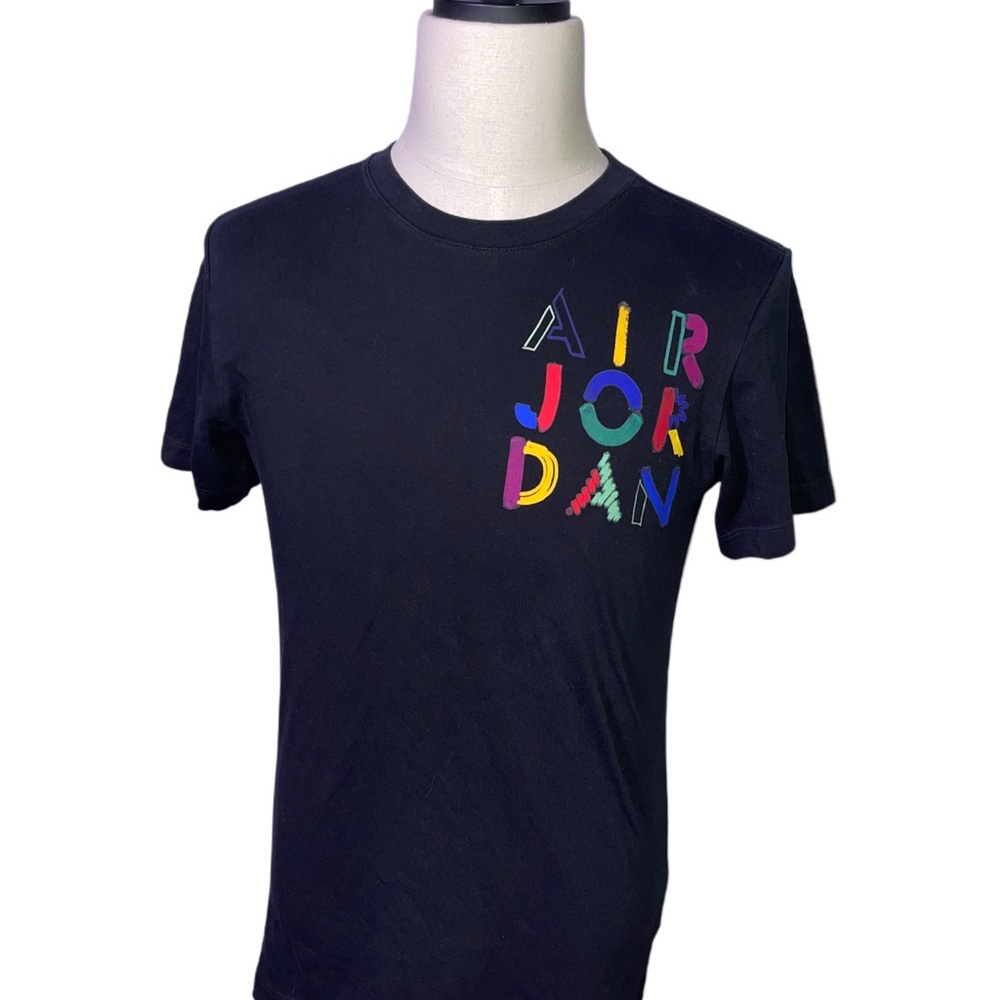 Nike Air Jordan “The Cradle” Black Tee Sz Small